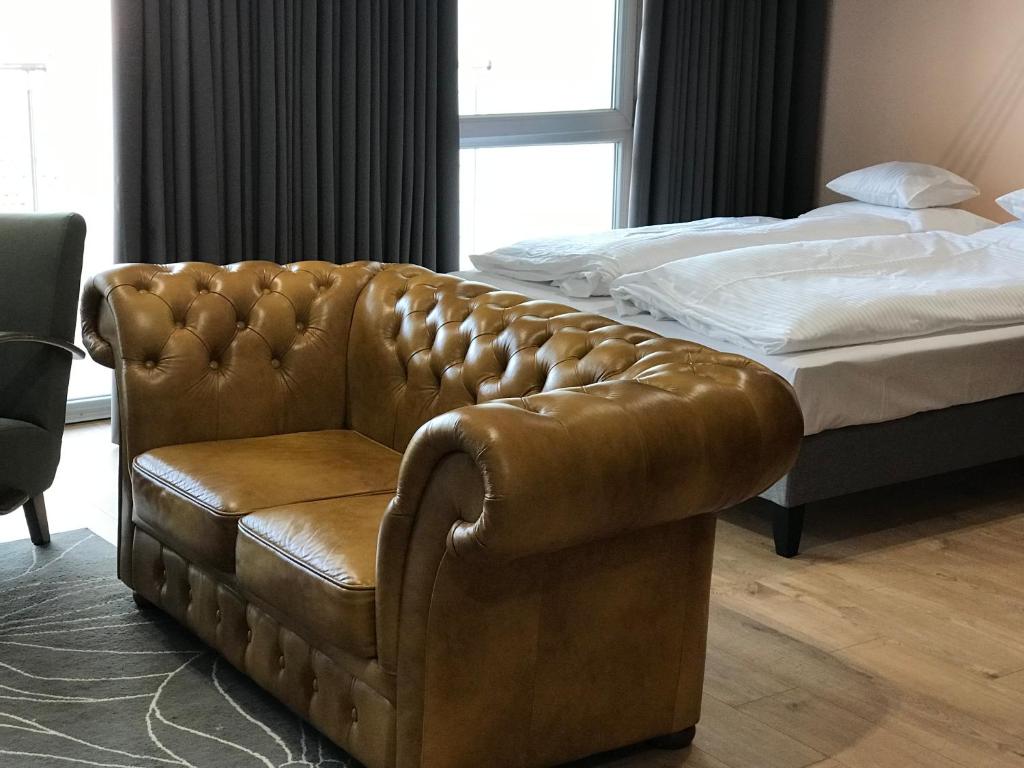 Postel nebo postele na pokoji v ubytování Silesia Apartment Eliza