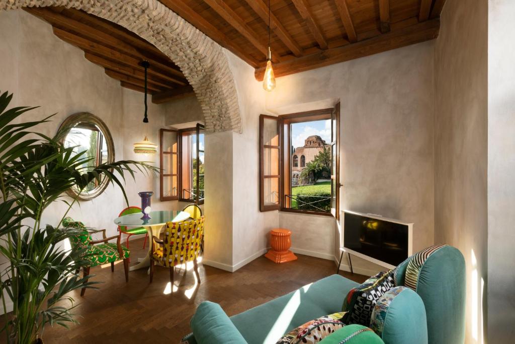 Posezení v ubytování Palm Suites - Small Luxury Hotels of the World