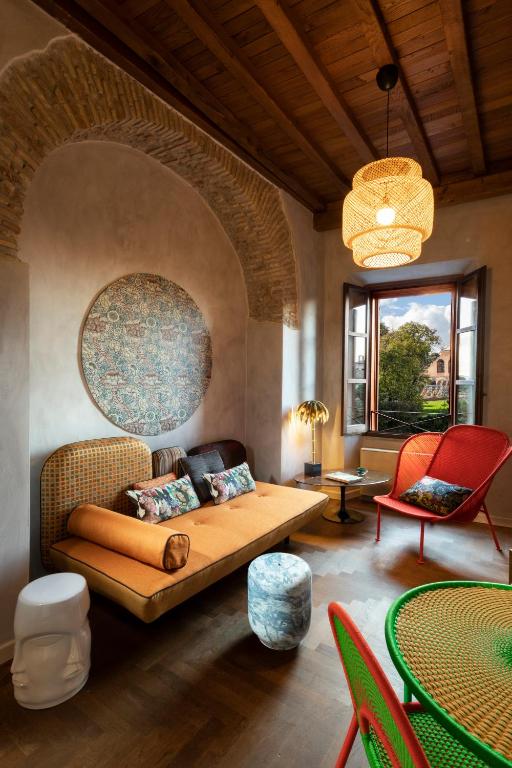 Posezení v ubytování Palm Suites - Small Luxury Hotels of the World