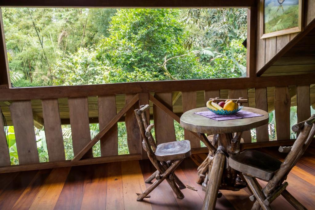 Balkón nebo terasa v ubytování Casa Divina Eco Lodge