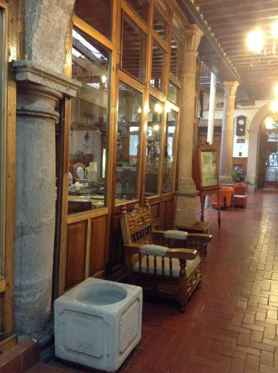 Posezení v ubytování Hotel Los Escudos