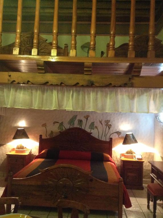 Posezení v ubytování Hotel Los Escudos