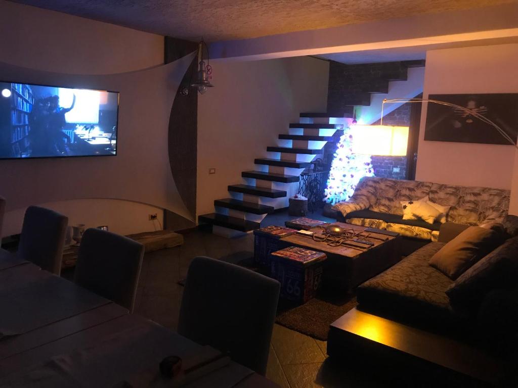 Posezení v ubytování Relax