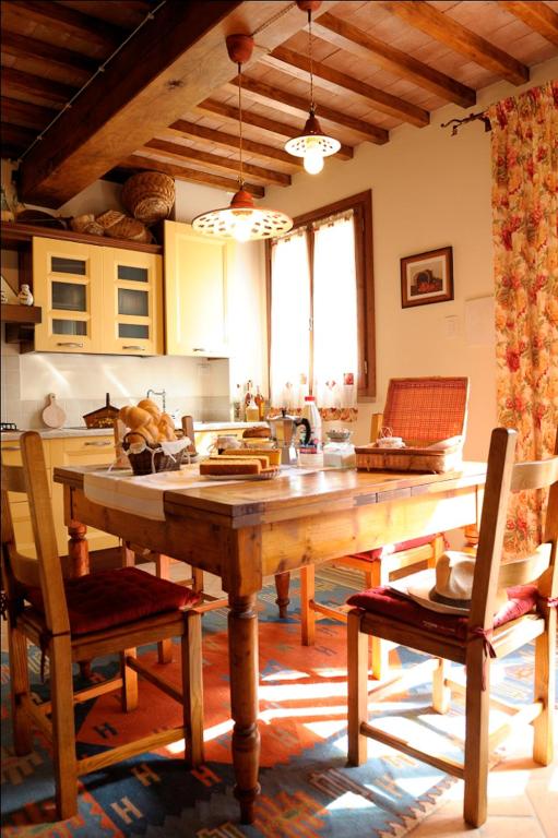 Posezení v ubytování Podere Casalsole