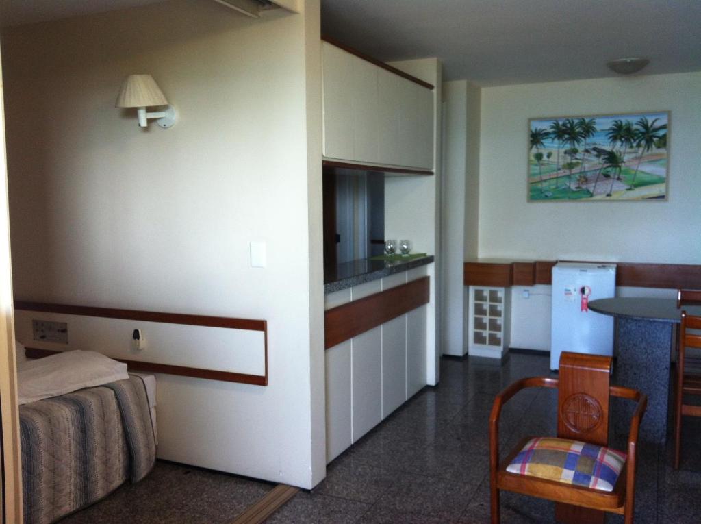 Köök või kööginurk majutusasutuses Iracema Residence Hotel Flat