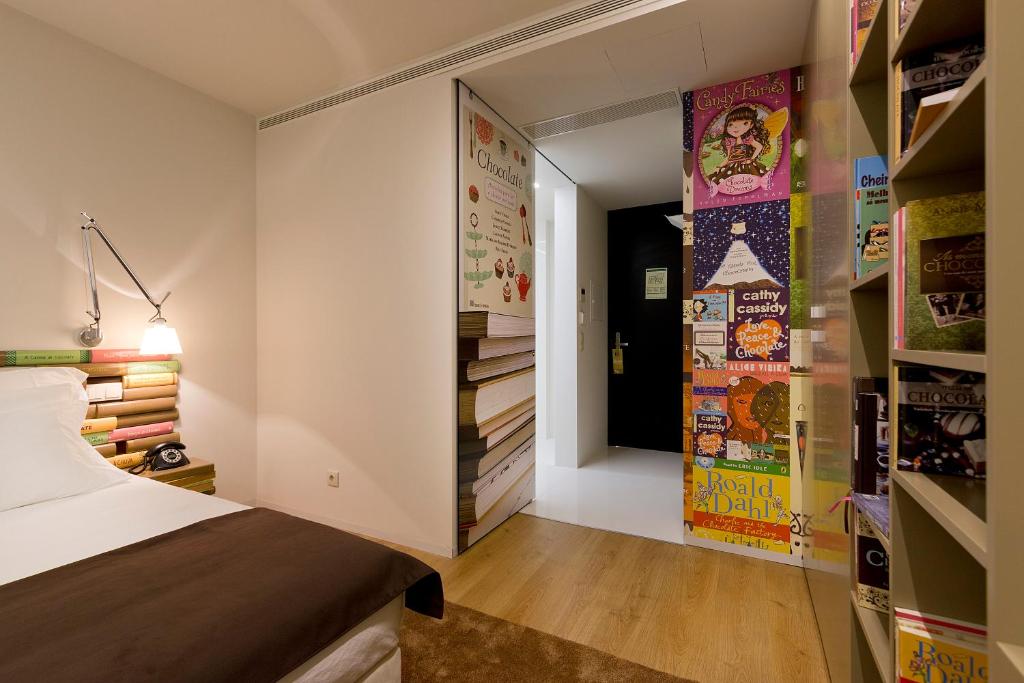 Postel nebo postele na pokoji v ubytování Hotel Fabrica do Chocolate
