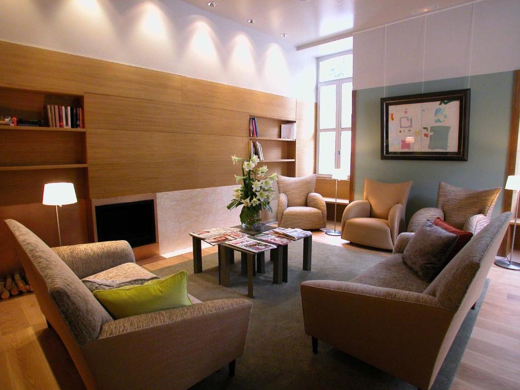 Posezení v ubytování Gran Hotel – Balneario de Panticosa