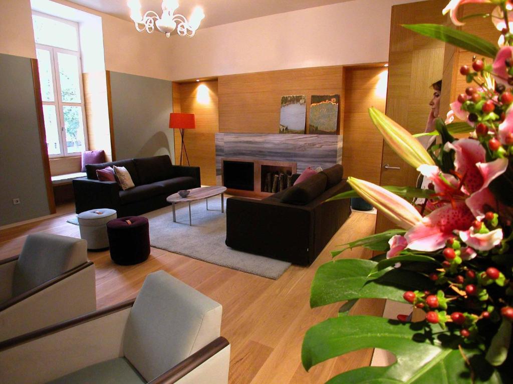 Posezení v ubytování Gran Hotel – Balneario de Panticosa