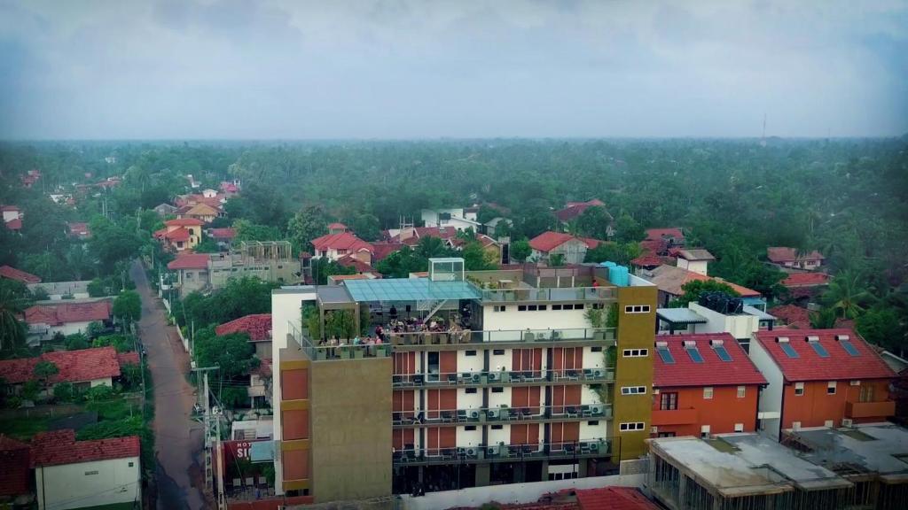 Nespecifikovaný výhled na destinaci Negombo nebo výhled na město při pohledu z hotelu