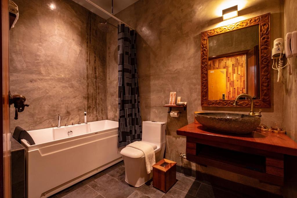 Koupelna v ubytování Ipoh Bali Hotel