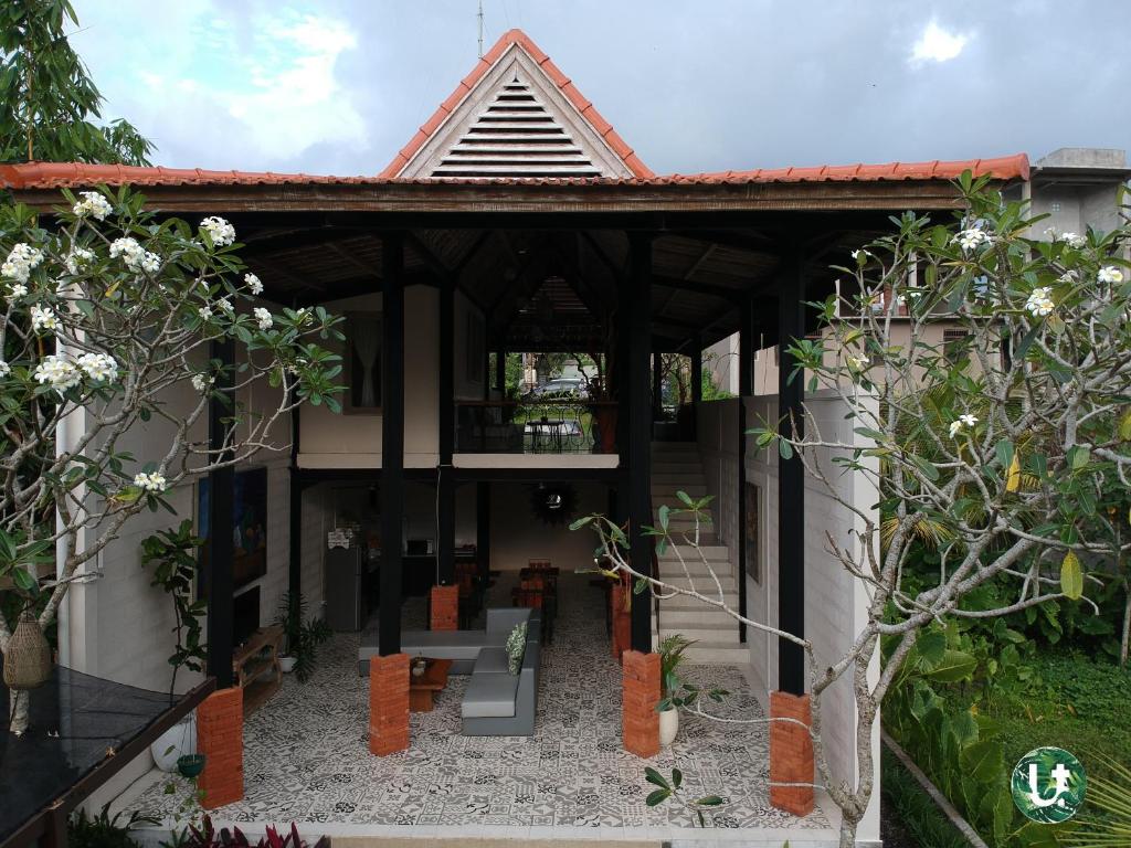 Zahrada ubytování Ubud Tropical