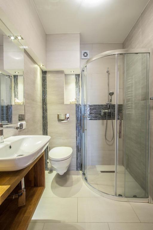 Kúpeľňa v ubytovaní Apartamenty Smrekowa Lux Zakopane