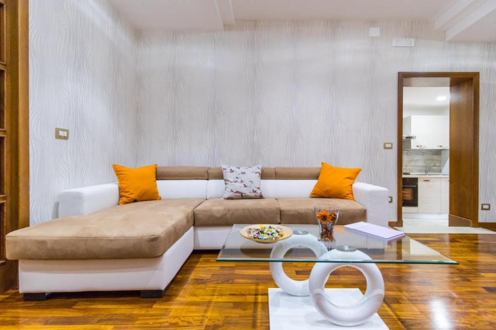 Posezení v ubytování B&b Il miglio d’oro