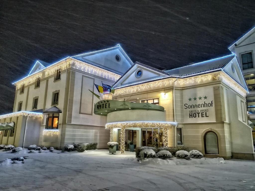 Hotel Sonnenhof v zimě