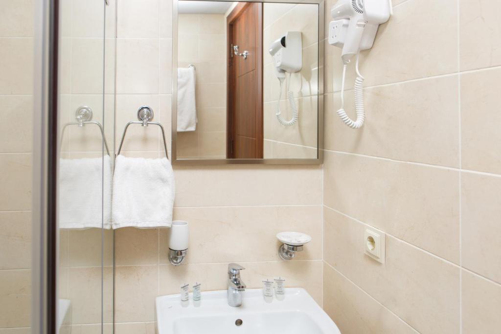 Koupelna v ubytování Hotel Arc Tbilisi