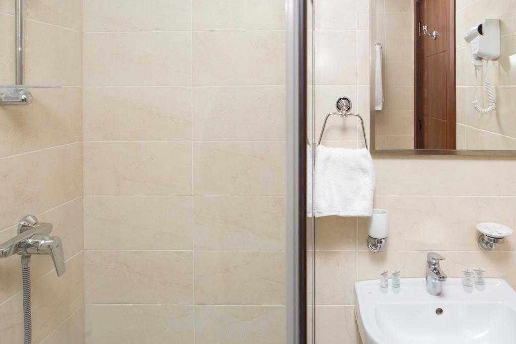 Koupelna v ubytování Hotel Arc Tbilisi