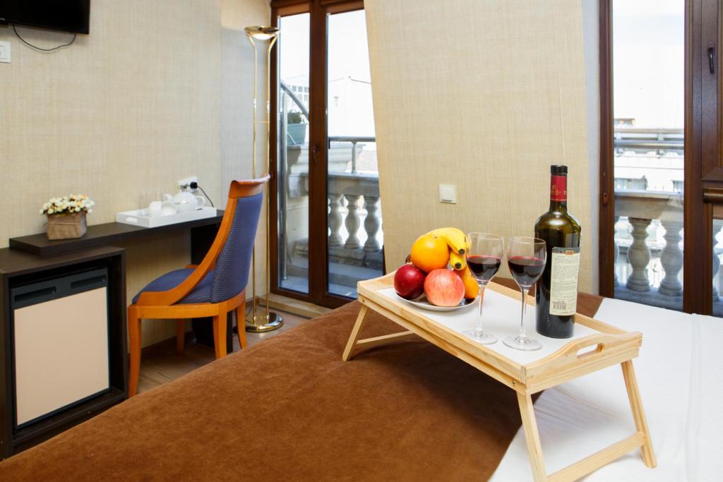 Nápoje v ubytování Hotel Arc Tbilisi