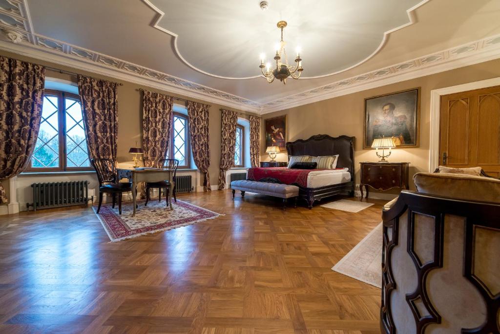 Posezení v ubytování Schloss Fall, Keila-Joa