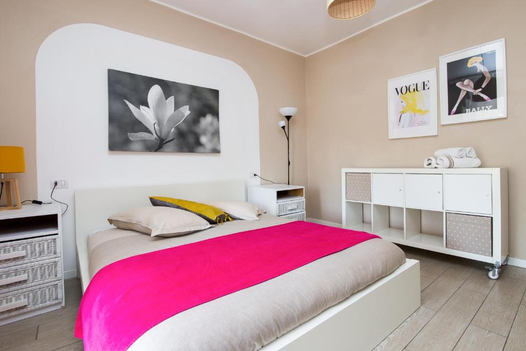 Łóżko lub łóżka w pokoju w obiekcie Villa Sea Rose