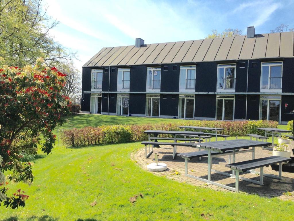 Zahrada ubytování Danhostel Kolding