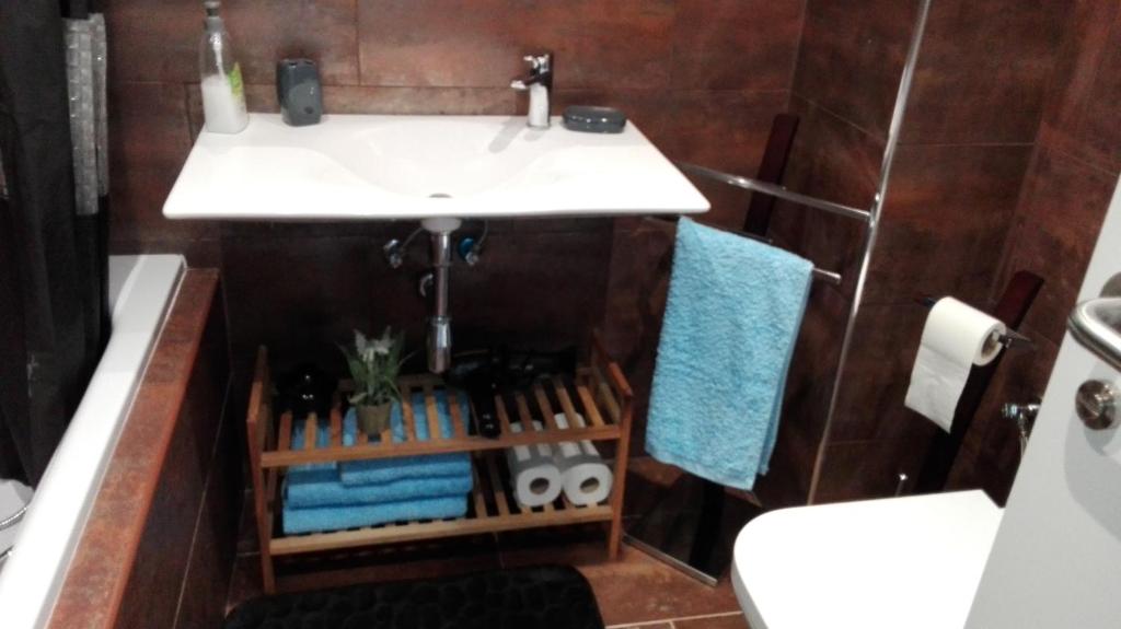 Kúpeľňa v ubytovaní Apartament vistes al mar