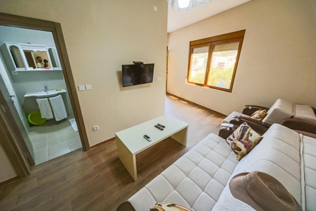 Oleskelutila majoituspaikassa Apart Hotel XXL Lux