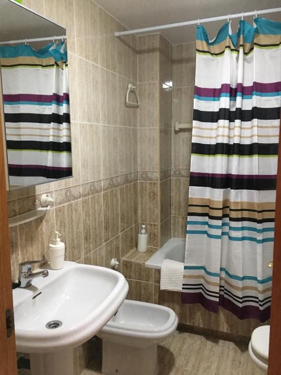 Koupelna v ubytování Apartamento céntrico