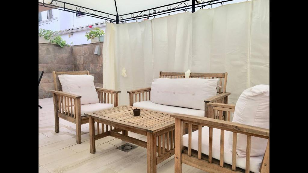 Posezení v ubytování Apartamento Los Naranjos de Santa Justa