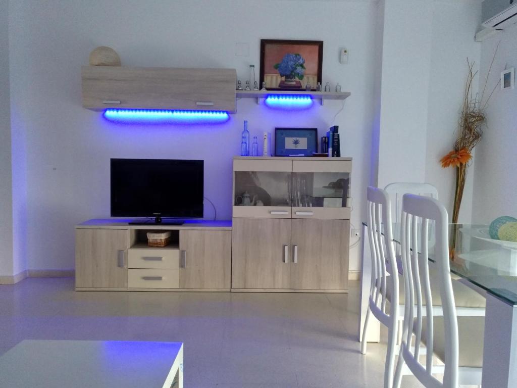 Kuchyňa alebo kuchynka v ubytovaní Apartamentos Coralba - Dúplex Bahía de Cádiz