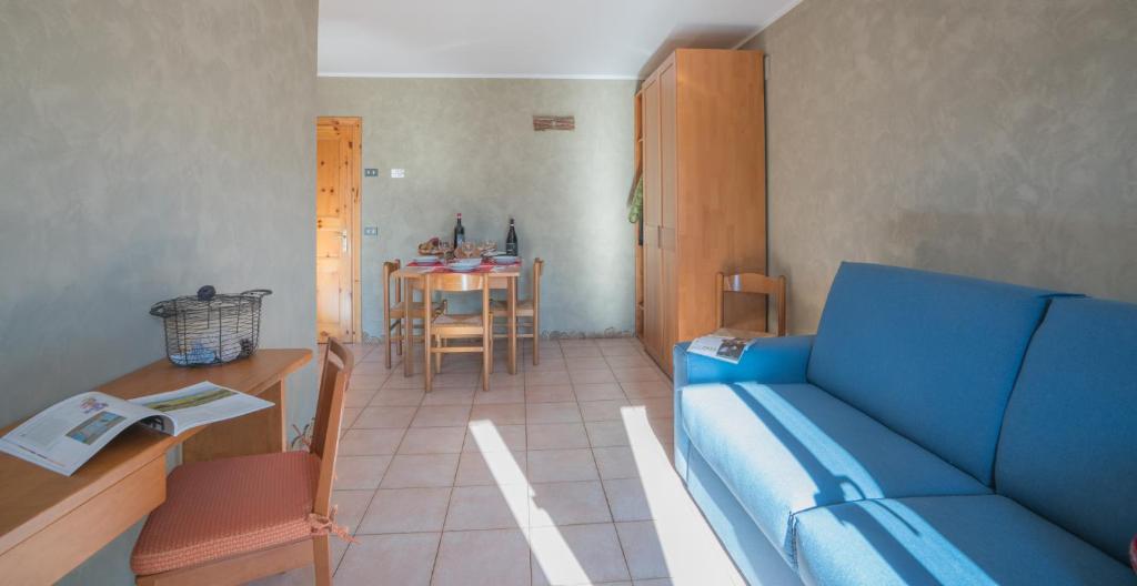 Posezení v ubytování Residence Fior d'Alpe