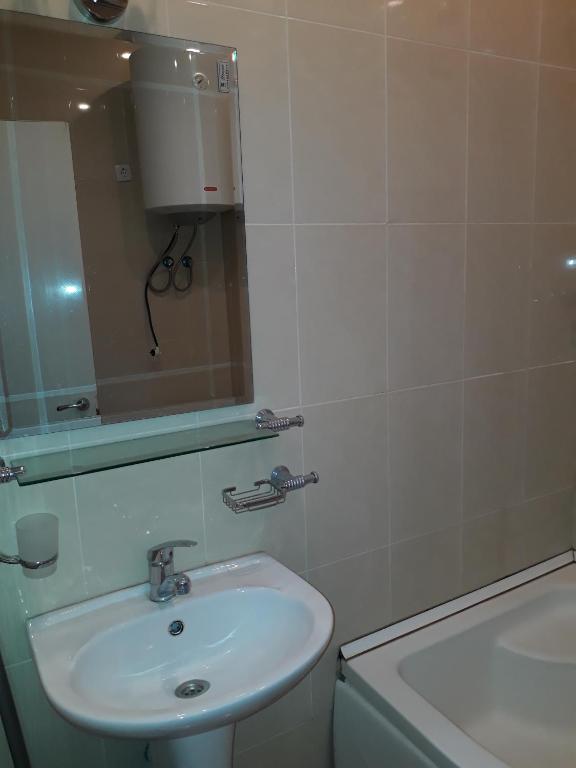 Koupelna v ubytování Apartment N6