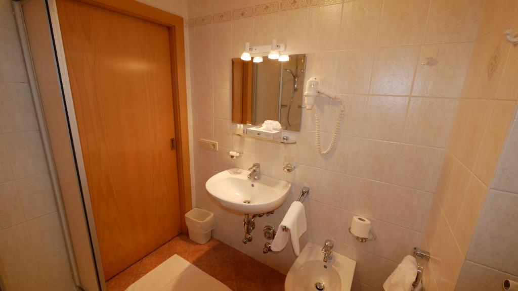 Koupelna v ubytování Appartmenthotel Residence Elvis