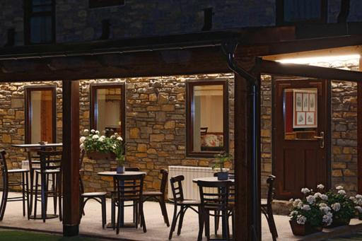 Patio nebo venkovní prostory v ubytování Hotel Vilagaros
