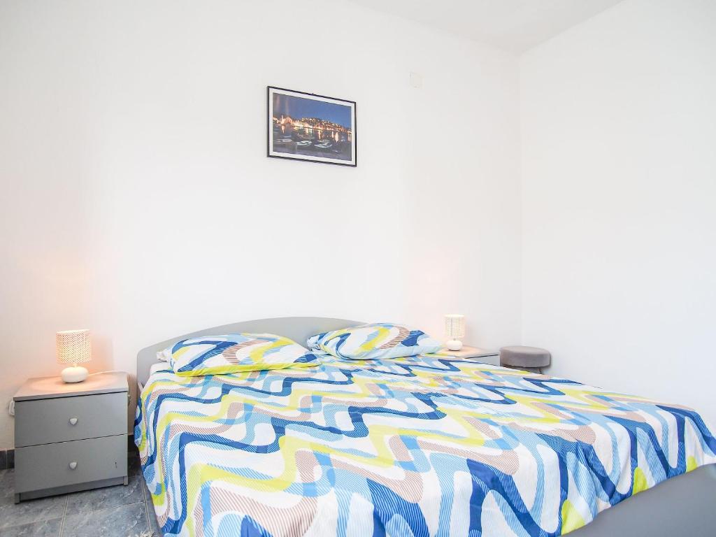 Postel nebo postele na pokoji v ubytování Apartments Dirk