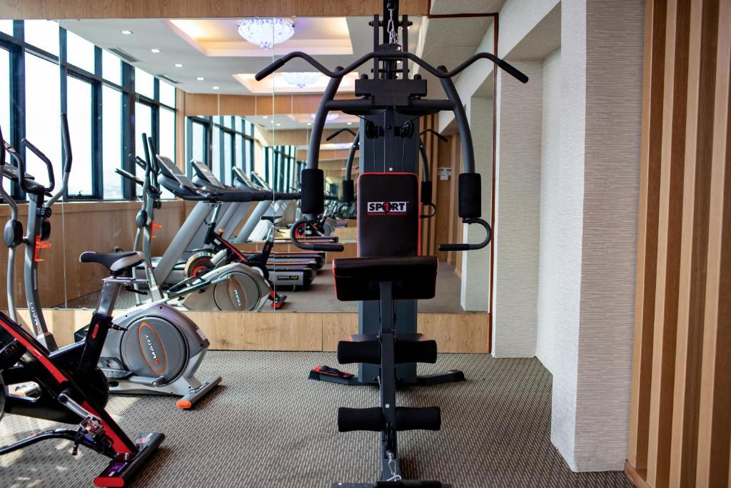 Fitness centrum a/nebo fitness zařízení v ubytování Nesta Hotel Hanoi