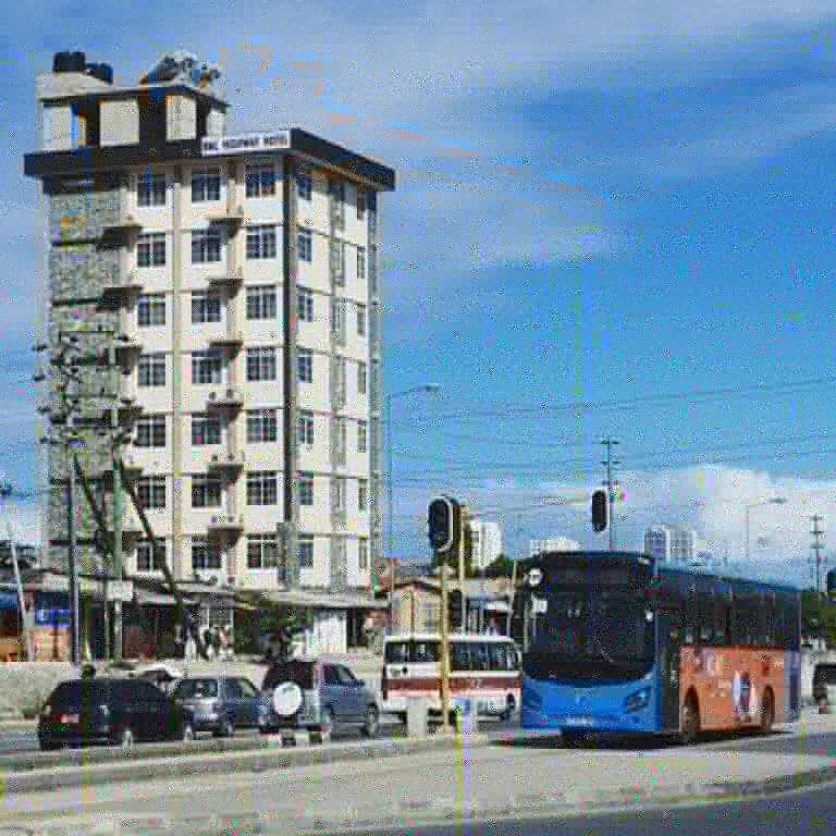 Budova, kde se hotel nachází