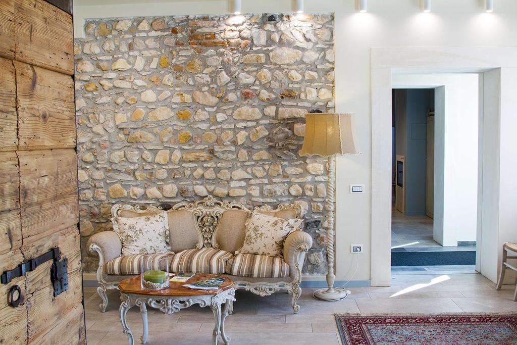 Posezení v ubytování Villa di Cazzano - BioLuxury Living