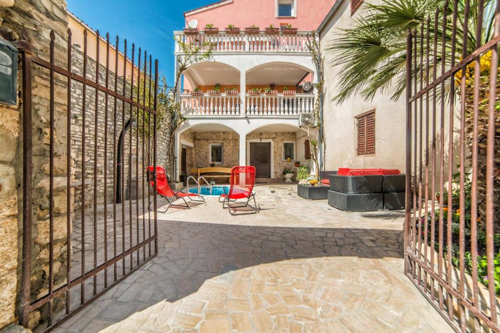 Balkon lub taras w obiekcie Apartments Salčinović