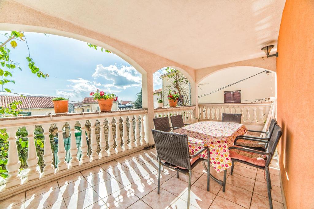Balkon lub taras w obiekcie Apartments Salčinović