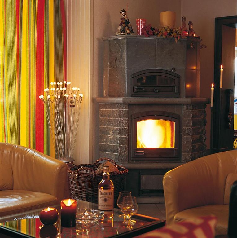 Posezení v ubytování Hotel Garni Elegant