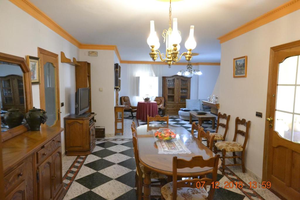 Posezení v ubytování Villa Rural Paquete