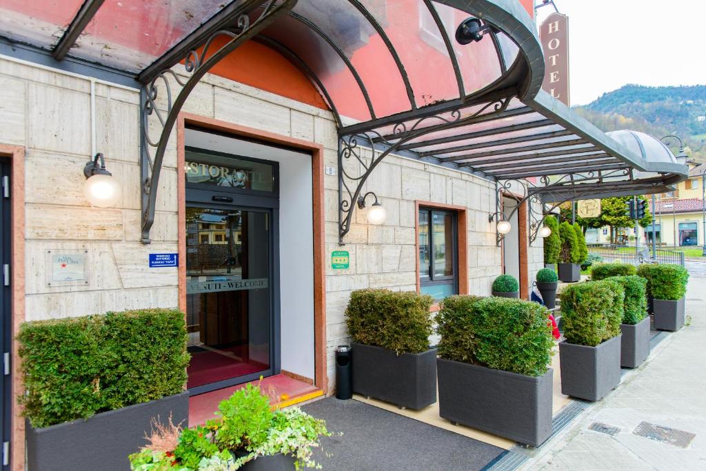 Budova, kde se hotel nachází