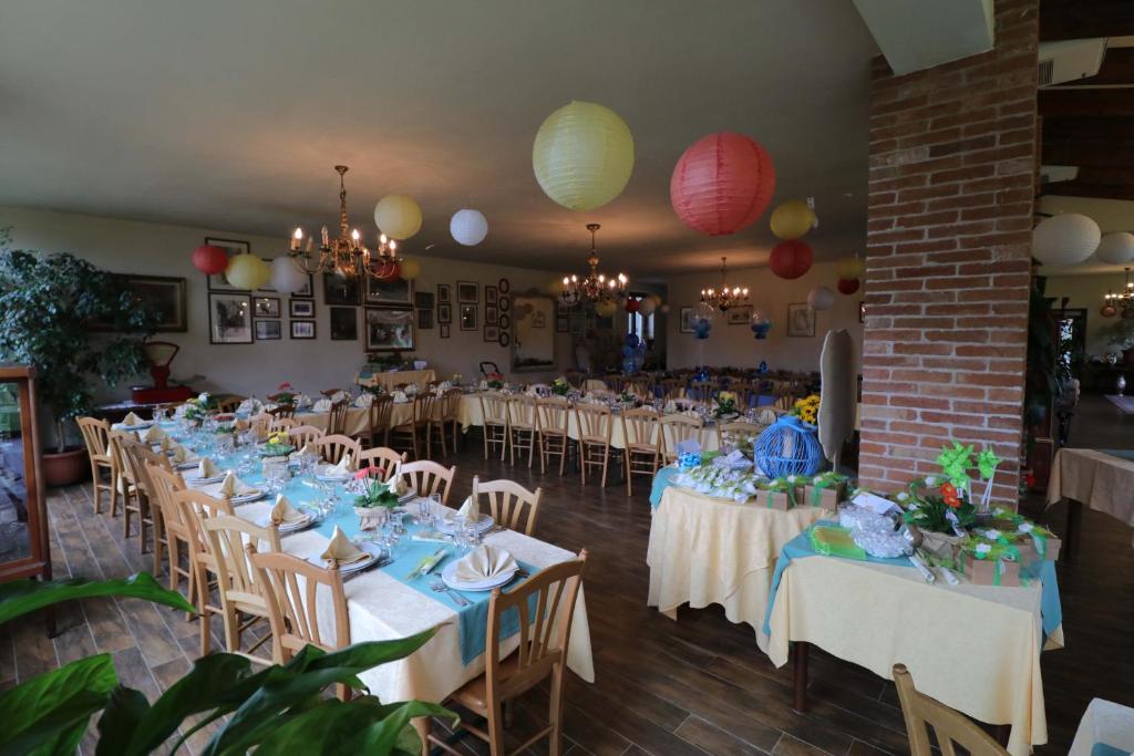 Restaurace v ubytování Agriturismo La Ca 'd Majin