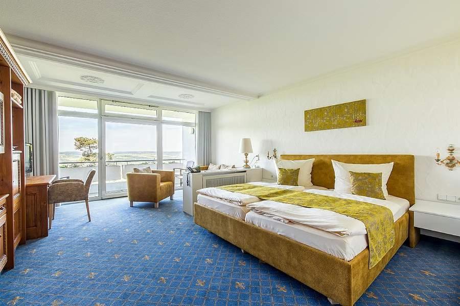 Postel nebo postele na pokoji v ubytování Hotel Reiterhof