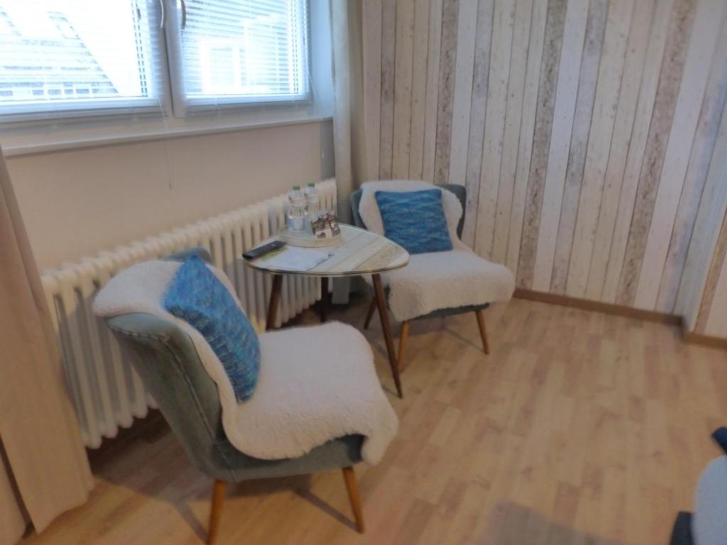 Gästehaus HarzGlück - Tweepersoonskamer Met Uitzicht Op De Bergen
