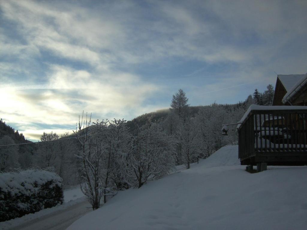 Chalet ?Snow Bunny? v zimě