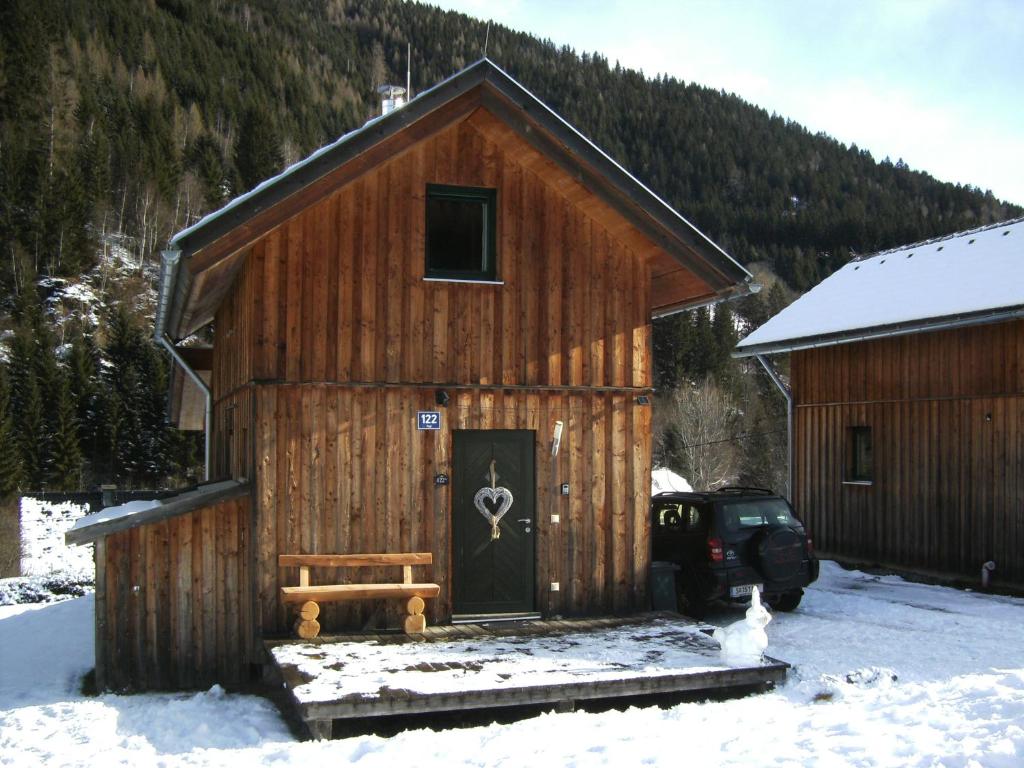 Chalet ?Snow Bunny? v zimě