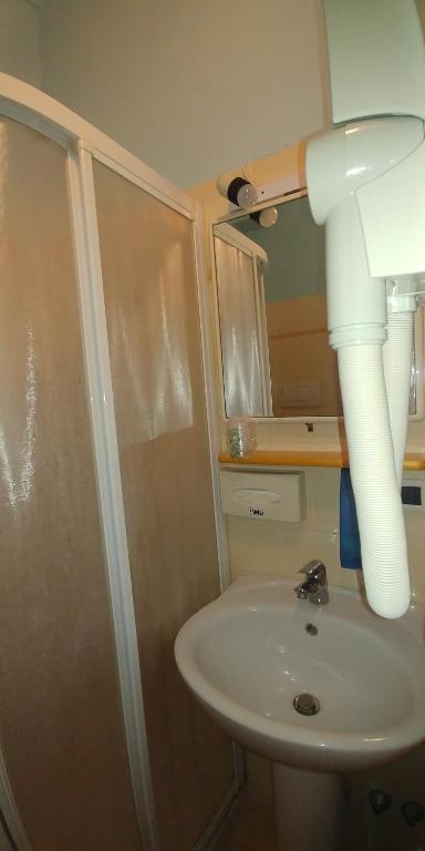 Koupelna v ubytování Porto Recanati Zimmer