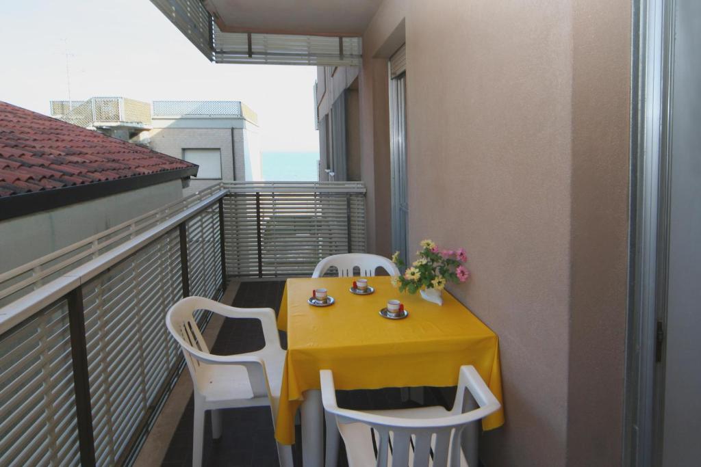 A balcony or terrace at Casa Al Mare