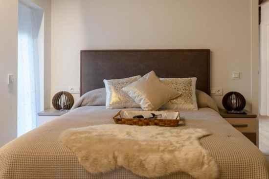 Cama o camas de una habitación en Mercedes Etxea